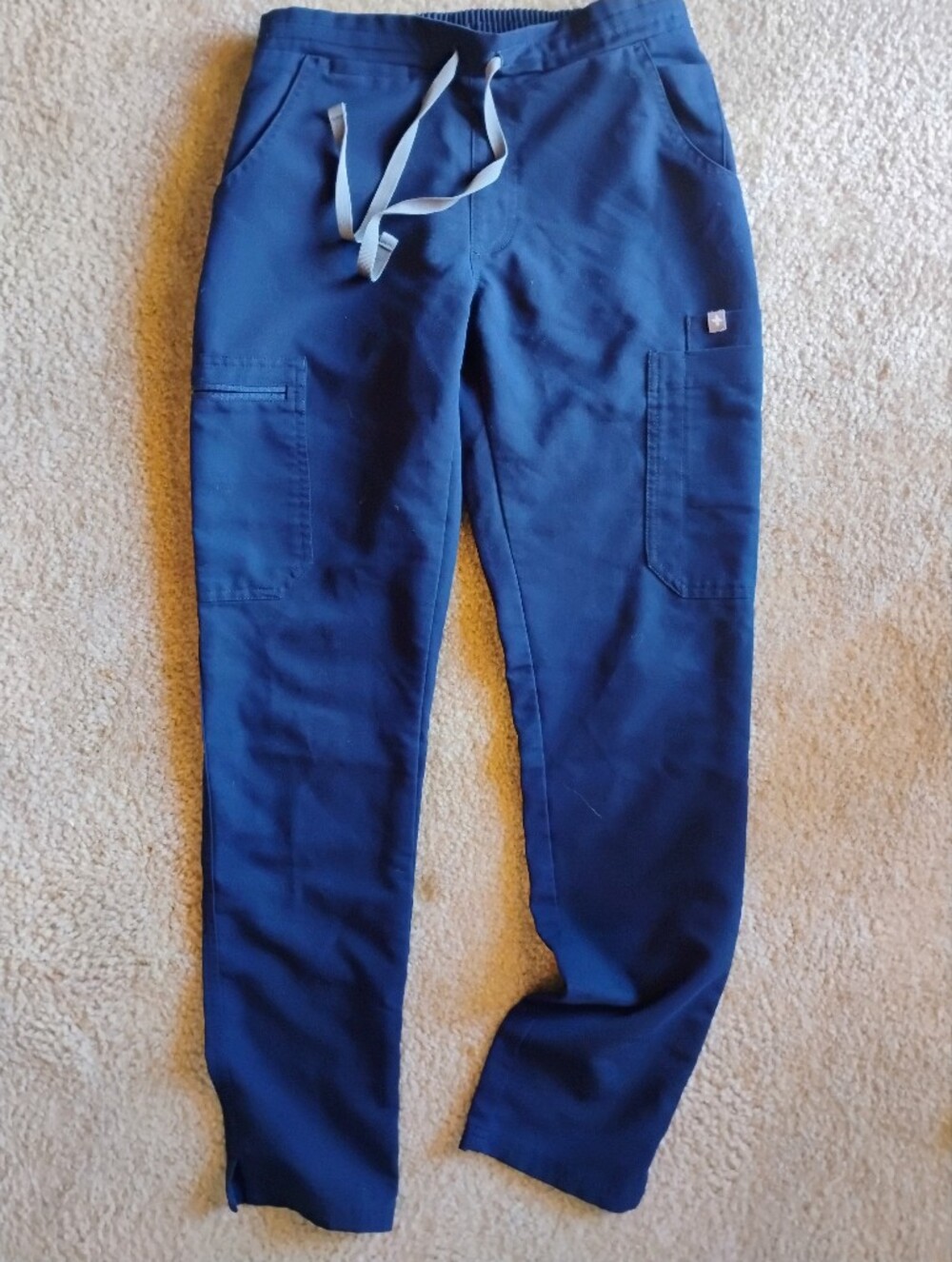 Figs Technical Collection Navy Cargo Scrub Pants